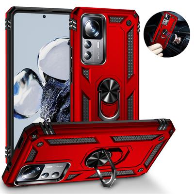 Pro Xiaomi 12T Pro Pouzdro Armor S Magnetickým Kovovým Prstencovým Držákem Pouzdro na Telefon Pro Xiaomi Mi12T Mi 12T 12 T Pro Xiaomi12T Zadní Kryt