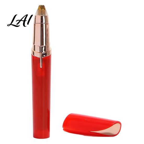 Eyebrow Grooming Pen Electric Trimmer for Women Rechargeable Cordless Facial Hair Removal Removal Portable Painless Eye Brow Shaver Razor Safe Skin