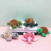 Bag Ornaments Cute Turtle Keychain Tortoise Plush Pendant Turtle Plush Keyring Plush Tortoise Dolls