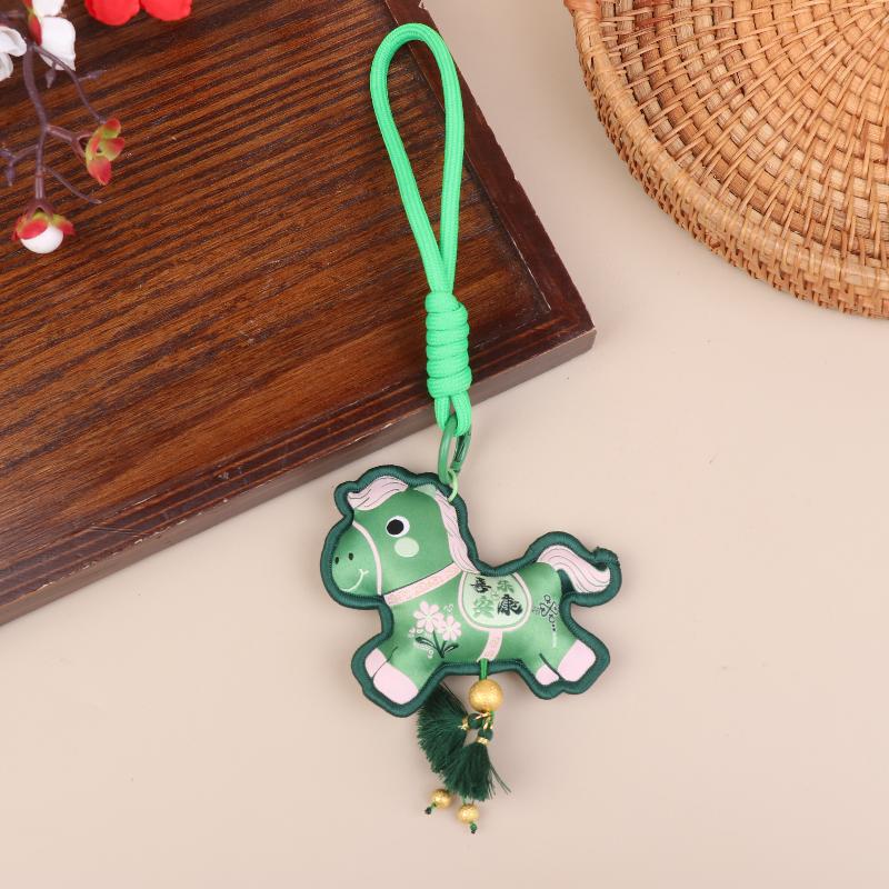 1pc 2026 Year Of The Horse Wall Hanging Ornament Chinese New Year Lucky Decoration Accessories Housewarming Small Pendant Gifts