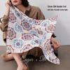 Lagur Oriental Auspicious Design Silk Scarf