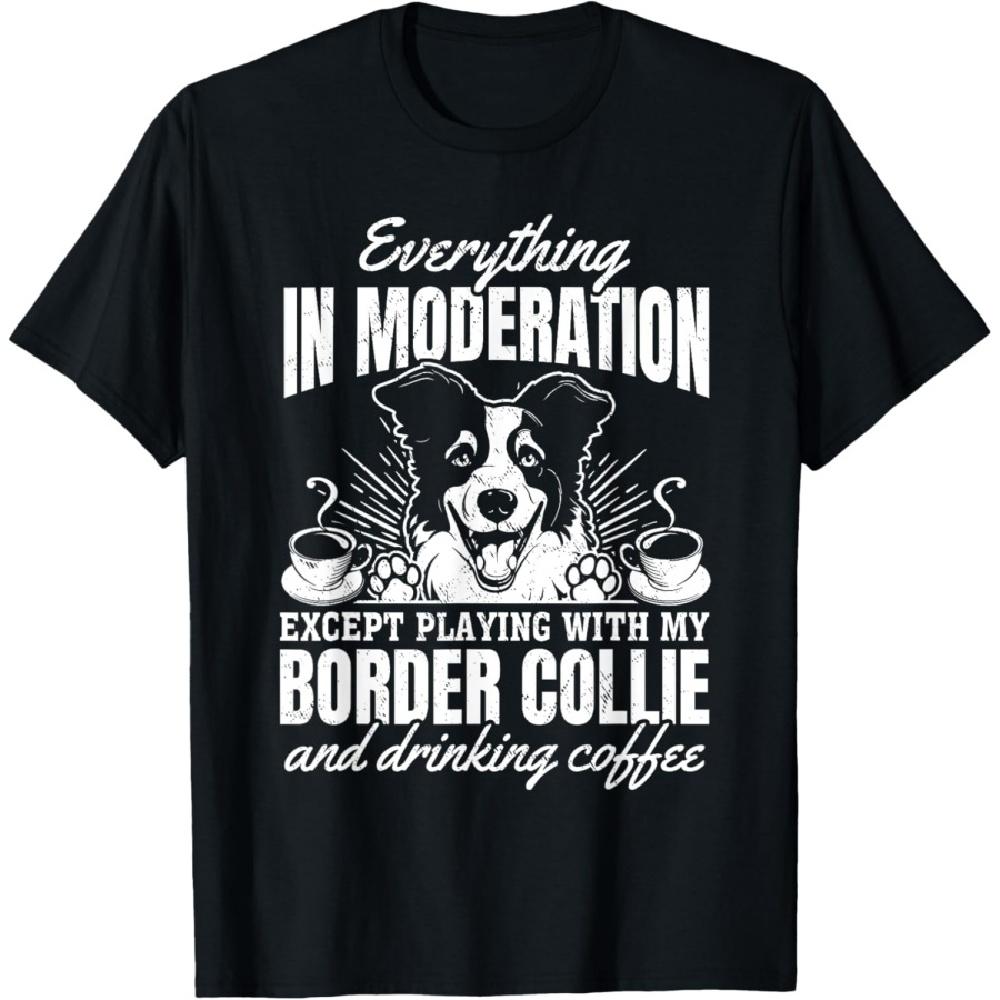 Поговорки про бордер-колли Футболка для любителя бордер-колли S