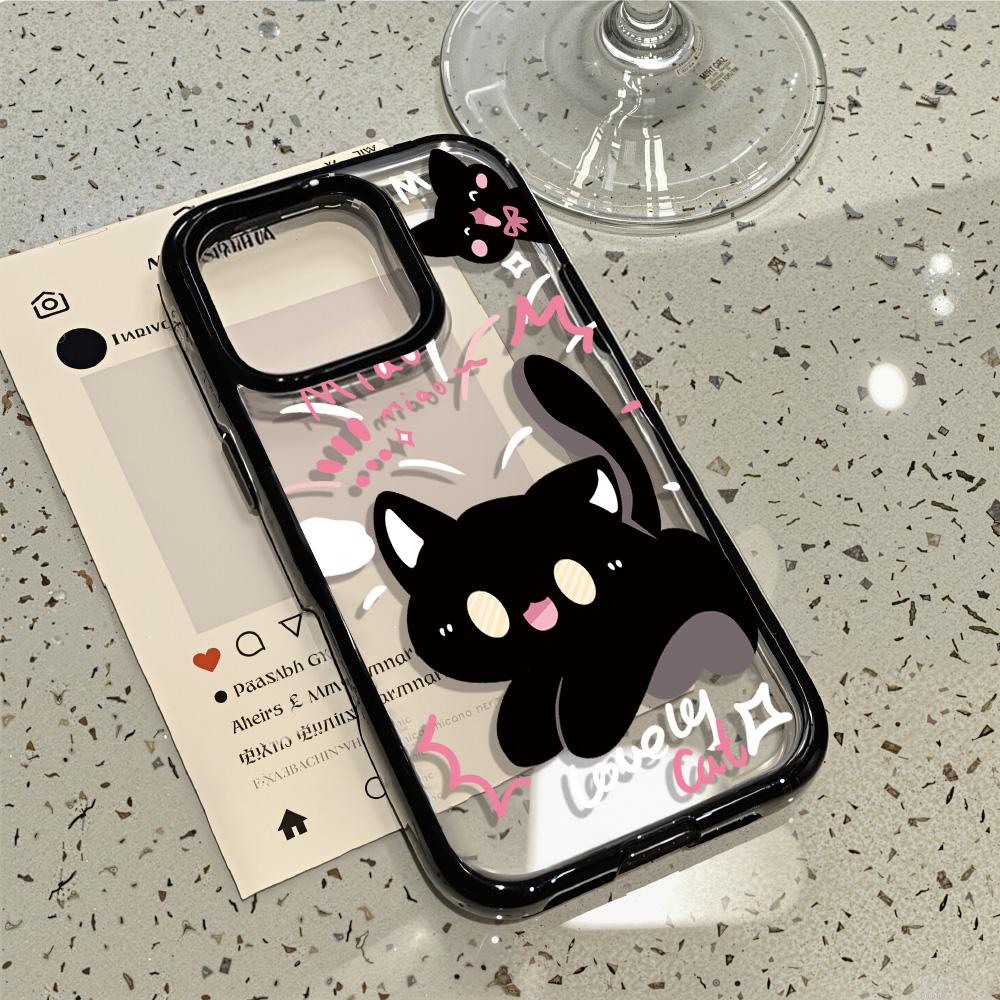 Acrylic Phone Case for iPhone 11 12 13 14 Pro 12 14 16 Pro Max for Samsung A16 A36 A56 S24 FE High-quality Painted Anti-fall Mobile Phone Case