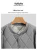 Men's Plus Size Lambswool Cotton Jacket - Autumn Winter Warm, Velvet-Lined, Thick, Short Collar, Loose Fit, Versatile Design
