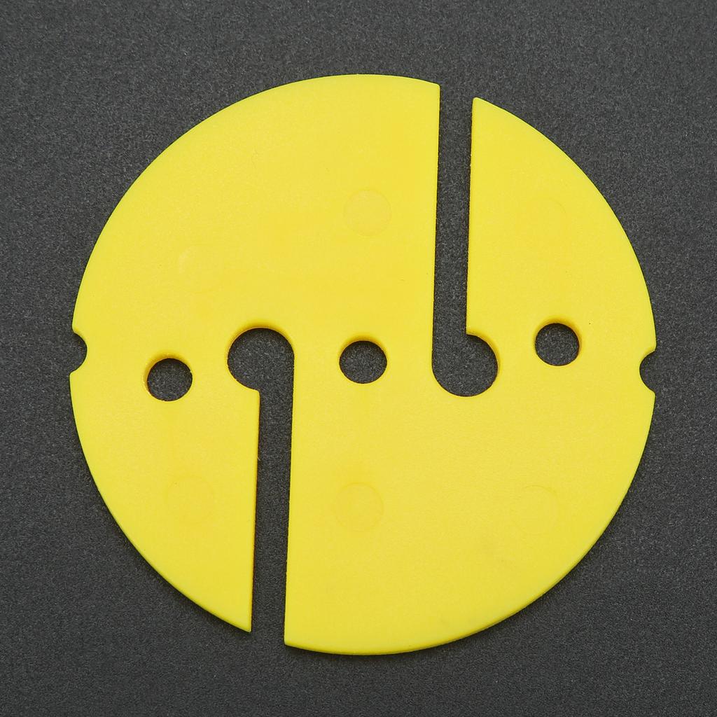 5Pcs Diving Line Marker Cave Dive Marker     Rope Line Marker PVC Round Shape for Underwater