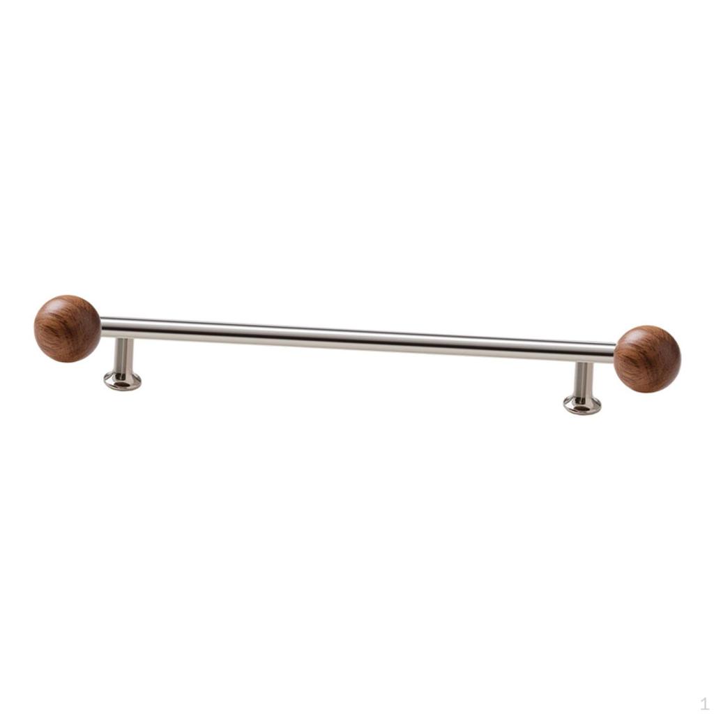 Cabinet Handle Decorative Drawer with Vintage French Design Wooden Bead Details Single Hole