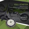 Precise Black Metal Mini Moto Easy Pull Start For 49Cc Mini Quad Dirt Bike Air