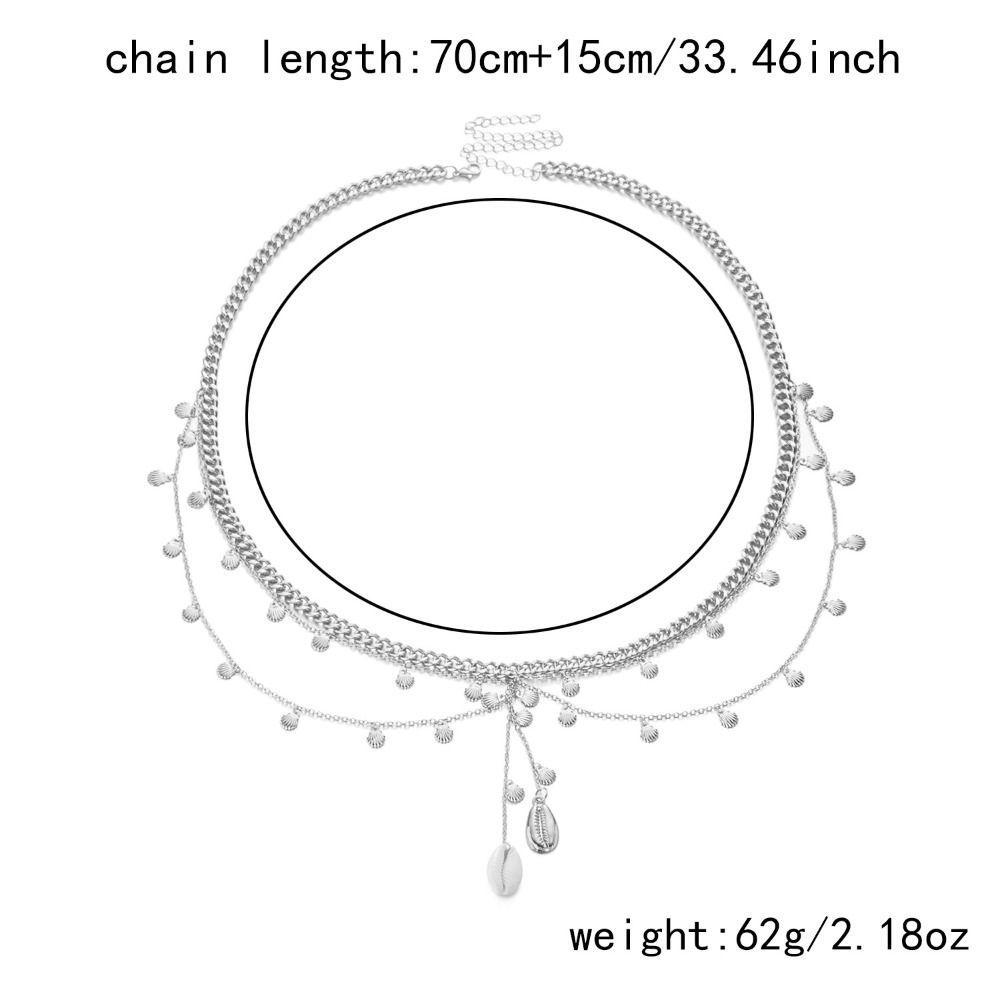 Bohemian Waist Chain Sea Star Shell Waist Link Summer Body Chain  for Women