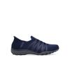 Кеды Skechers Слипоны: Breathe Easy - Roll With Me синий