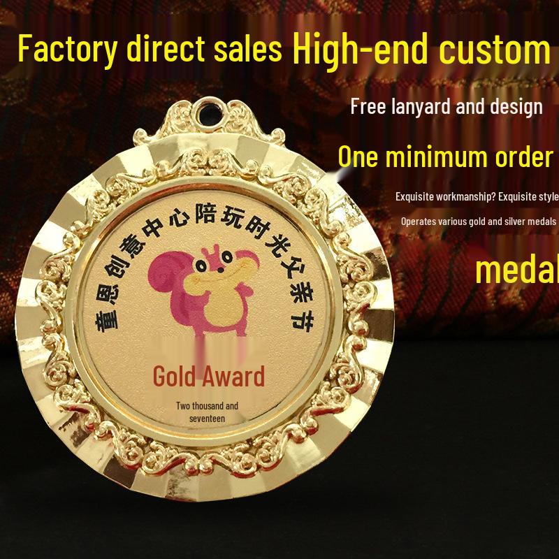 Gold, Silver, and Bronze Medals for Marathon, Taekwondo, and Basketball Competitions TB-539658184853