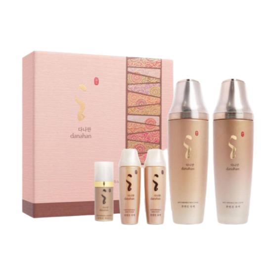 a0261 Danahan Bonyeonjin Anti-Wrinkle Premium Skincare 5-Piece Gift Set