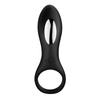 Penis Ring with 10 Clitoris Cock Popular Masturbation Adult Made of Highly Resilient Soft Silent USB Unisex Adult Goods Vibrator, Patterns,