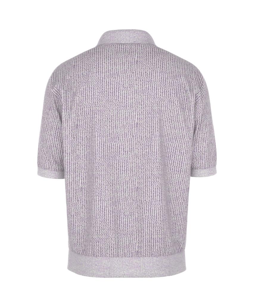 DREAMWORLD Bookle Half Collar Knit (Purple)