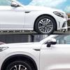 FA012Pcs Metal Car Stickers Badge For Mercedes Benz MB AMG W204 W205 W203 W211 W212 W213 W201 W210 W124 W169 Auto Fender Side Decals