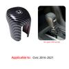 Car Gear Lever ABS Protective Cap Carbon Fiber Cover Accessories For Honda Civic Accord Crosstour Spirior Odyssey Avancier UR-V Akd256