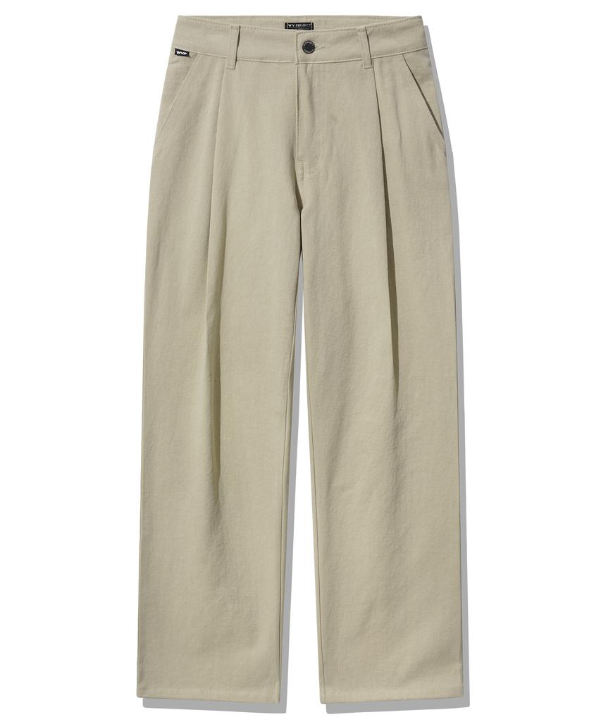 WV PROJECT Flipside Cotton Pants Beige Jnlp7634