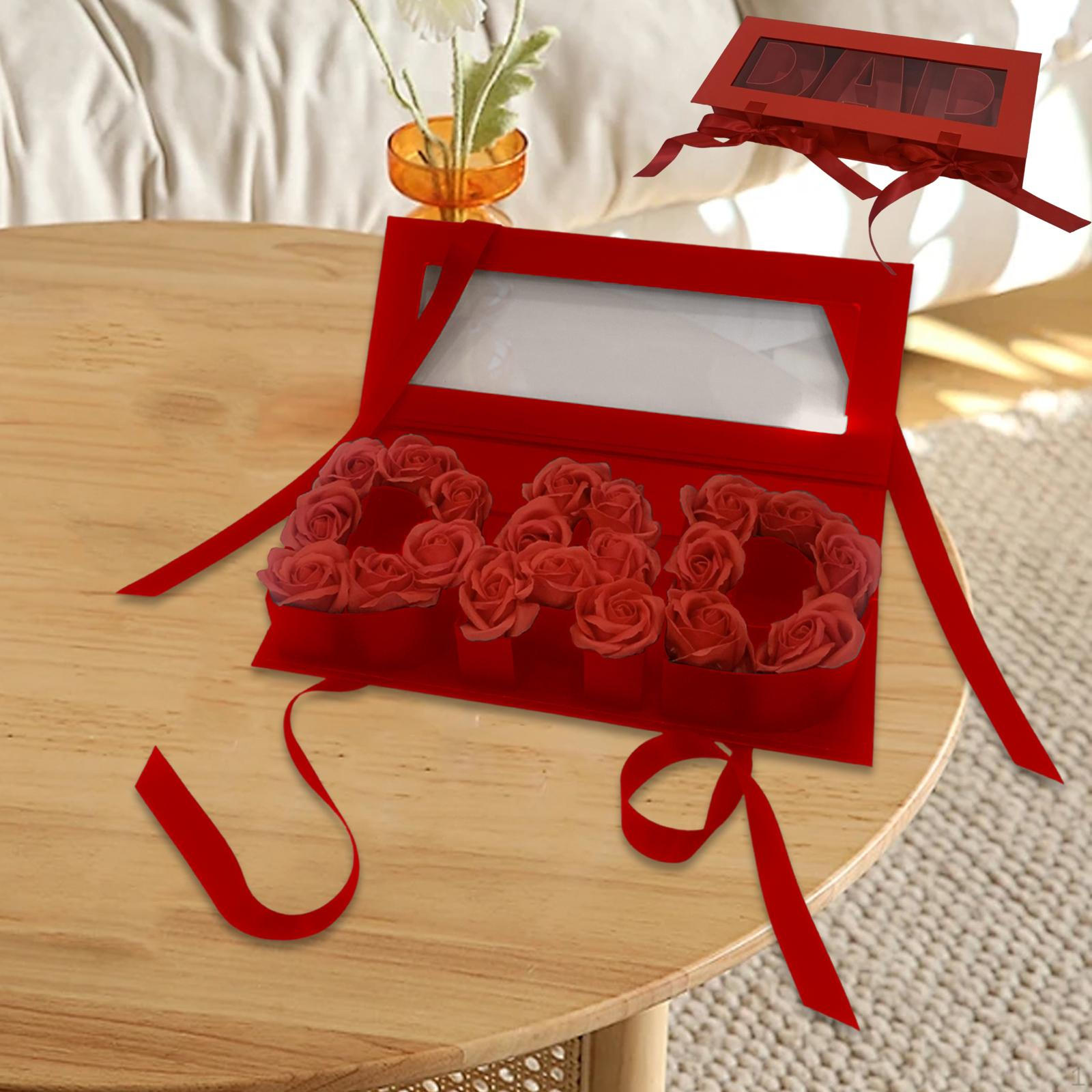 

Папа Пустая Цветочная Коробка Наполняемый Сувенир Подарок День Отца Цветочная Композиция Премиум красный