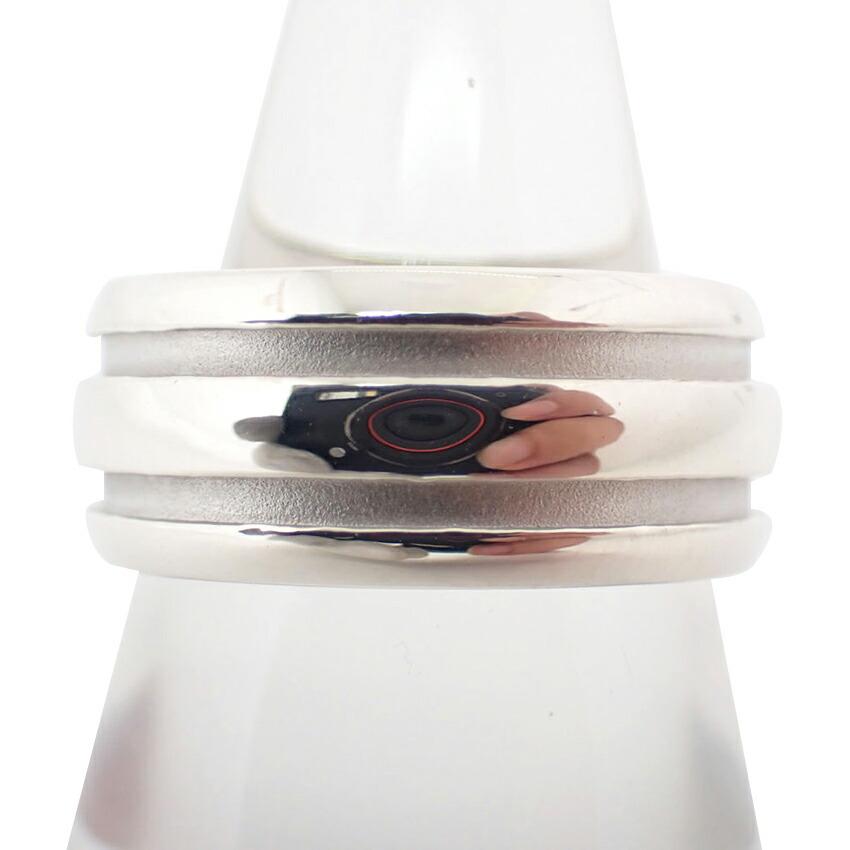 

[Used] TIFFANY 925 Double Line Ring / Size 15 / j47-1