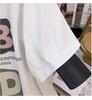 Plus Size Mid-Length Loose Short-Sleeve Round Neck T-Shirt for Women (Sizes 200/300/350 Jin)