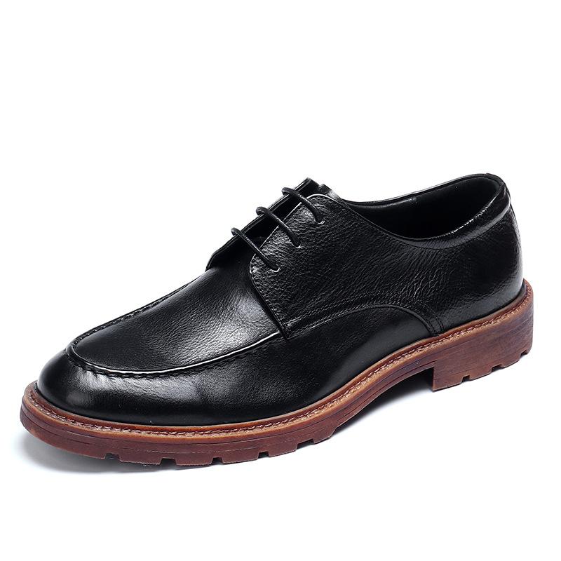 Italian Luxury Man Shoes  Genuine Leather Flat Oxford Casual Business Social Shoe Male Sneakers 2024 Spring New