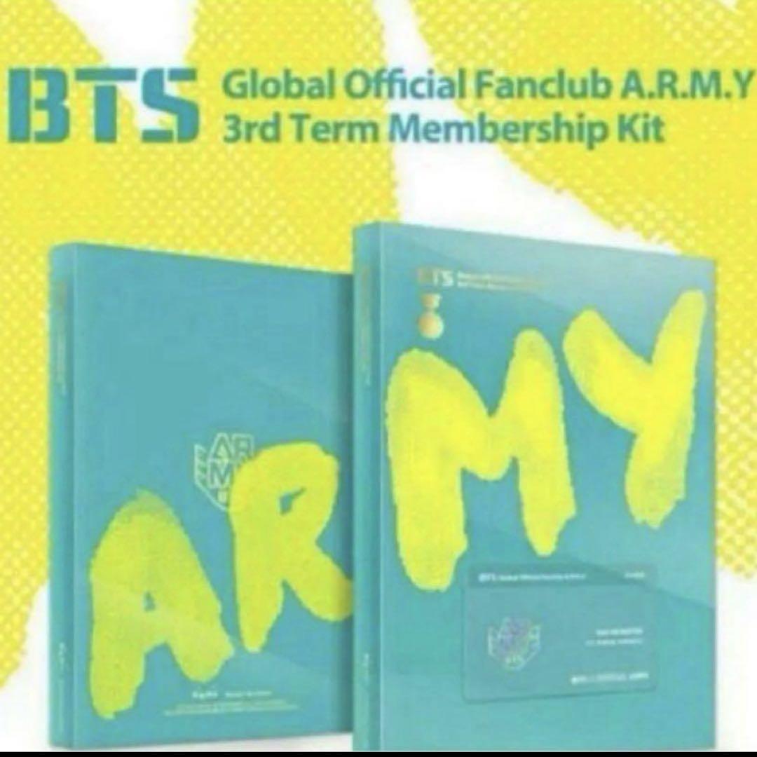 

[Б/У] BTS FC Global Membership 3rd ARMY KIT Корея 3-е поколение
