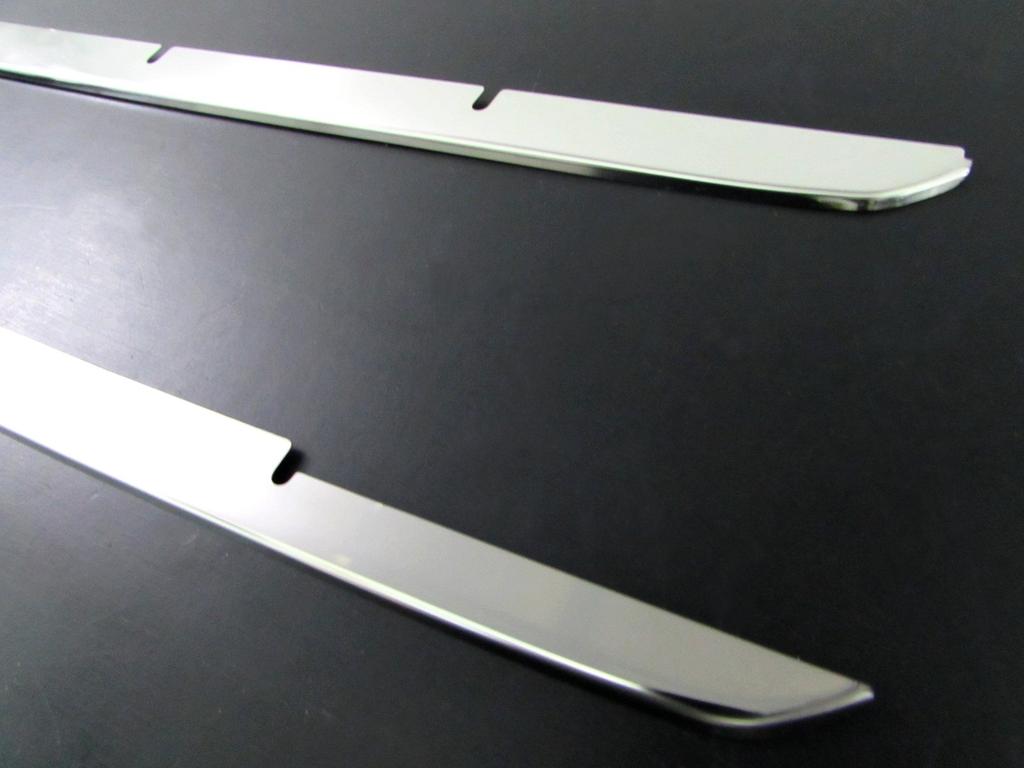 BRIGHTZ Finish Stainless Steel Plated Front Bumper Mould for Toyota Hiace 200 Type IV Narrow Type 4 Ultra-Mirror (Standard) 2-Piece (FBUM-MOL-026)