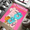 Gumball Kobercový kobereček do obývacího pokoje, ložnice, domácí dekorace pohovky, protiskluzová podložka na hraní pro děti