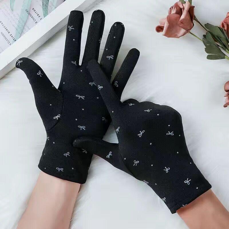 Women's Fleece-Lined Durable Non-Slip Warm Riding Gloves for Autumn/Winter