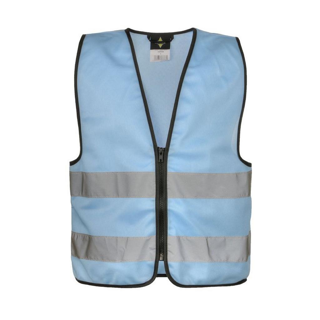 Korntex Childrens/Kids Aalborg Zip Front Hi-Vis Vest