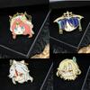 Genshin Impact Peripheral Two-dimensional Wanderer Ningguang Nilukawei Anime Character Fan Metal Badge Brooch School Bag Pendant