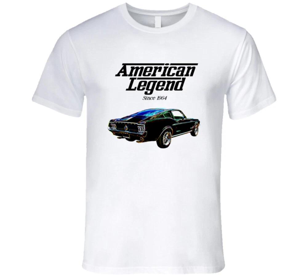 68 Mustang Fastback American Legend Since 1964 Premium Gift T Shirt 4XL