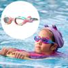 Children's Swim Goggles for Ages 3-12, Adjustable Pool Glasses