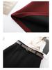 Woolen High-Waist A-Line Midi Skirt for Women - Winter 2025 Collection