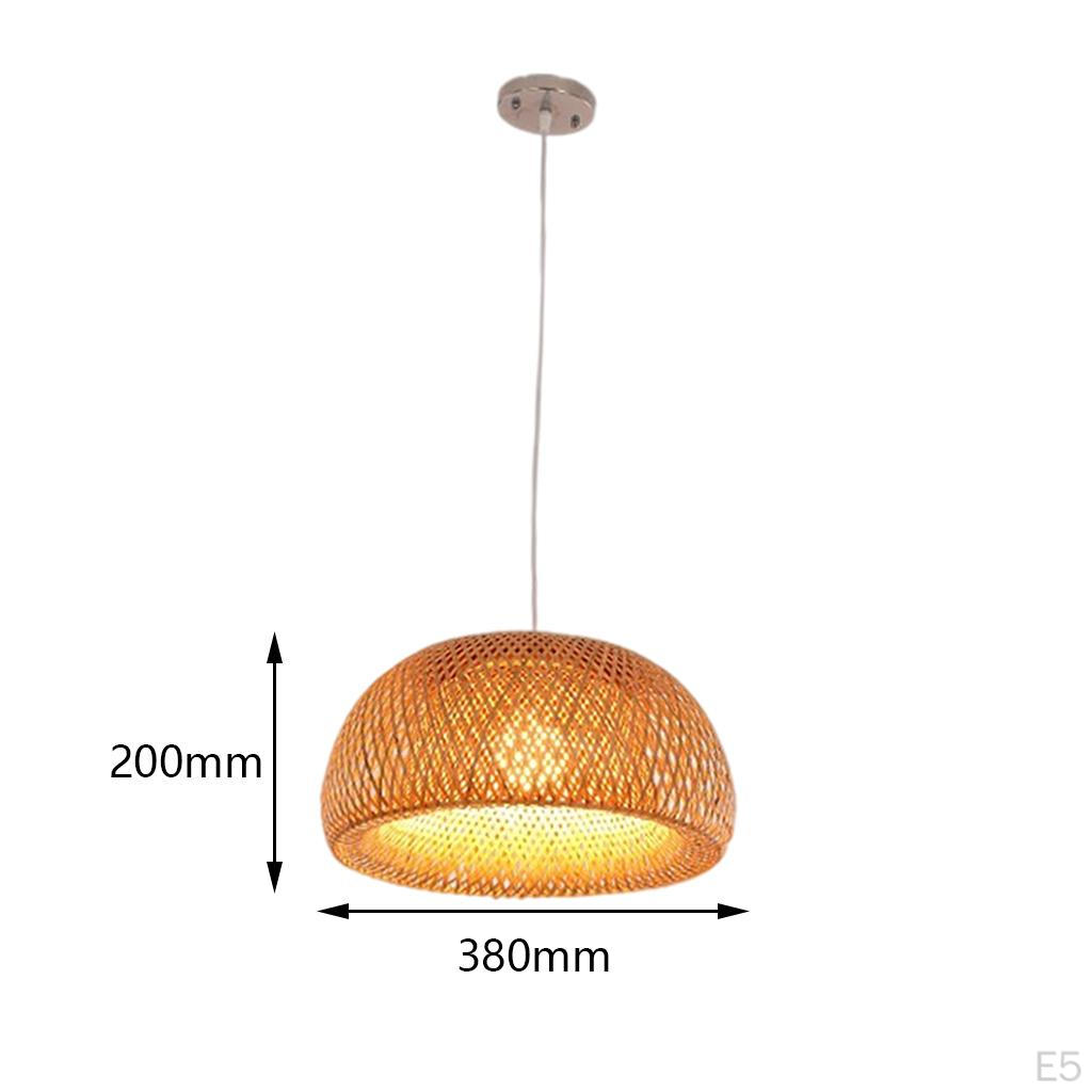 Bambus Lampe Schatten hause Zimmer Decke Anhänger Kronleuchter Lampenschirm Dekor