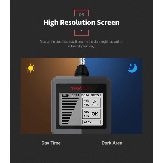 EDiag BF 200 Brake Fluid Tester Car Brake Fluid Digital Tester BF200 Suitable for Determining Brake Fluid Bf 100 Direct Sell