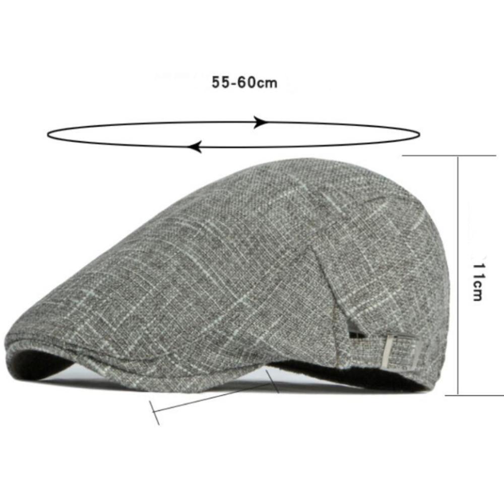 HT4011 Mens Berets Women New Spring Summer Sun Hat Male Female Ivy Flat Cap Artist Painter Beret Hat Male Female Linen Beret Cap