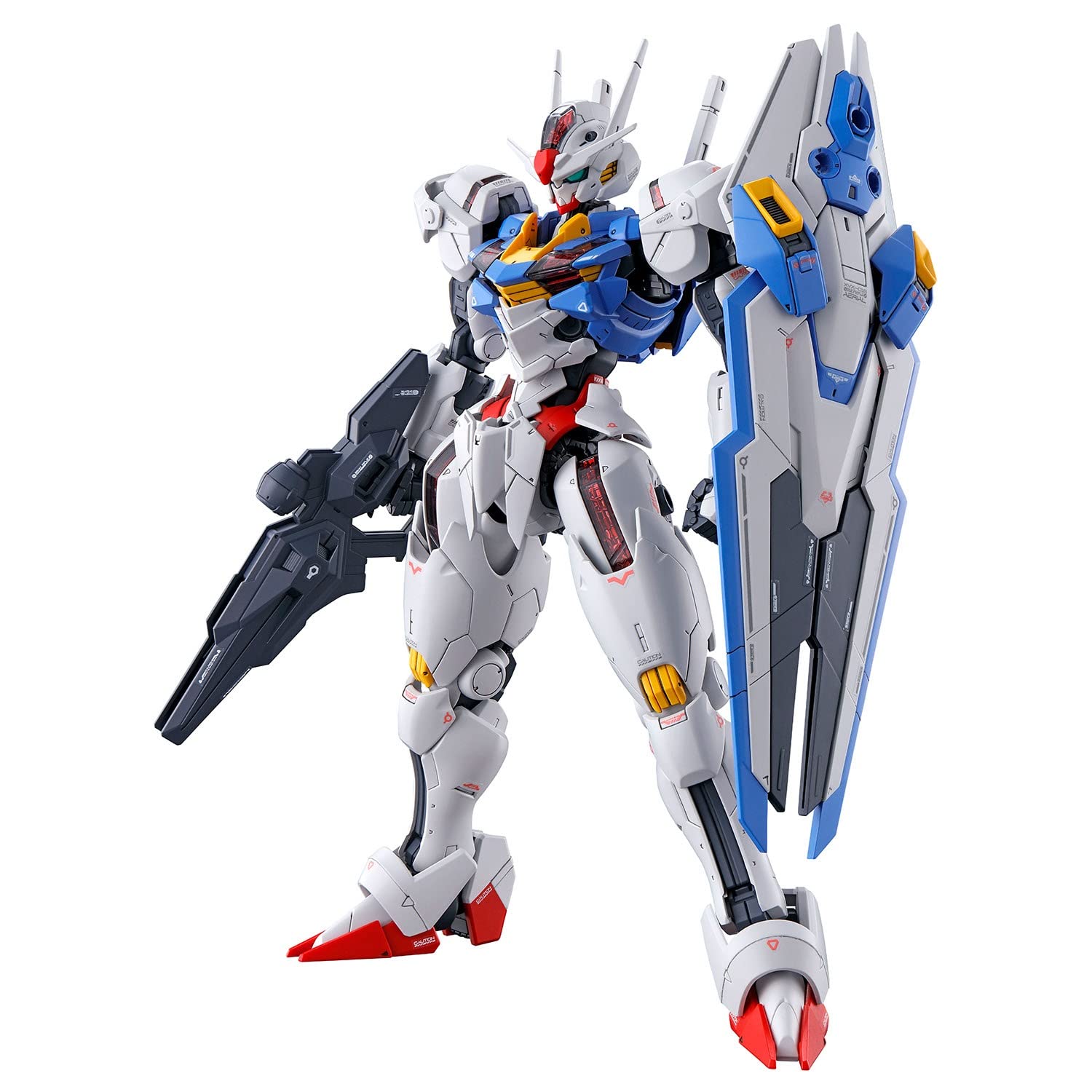 

BANDAI SPIRITS FULL MECHANICS Mobile Suit Witch of Mercury Gundam Aerial Scale Plastic Model Gundam 1/100 Pre-Colored белый