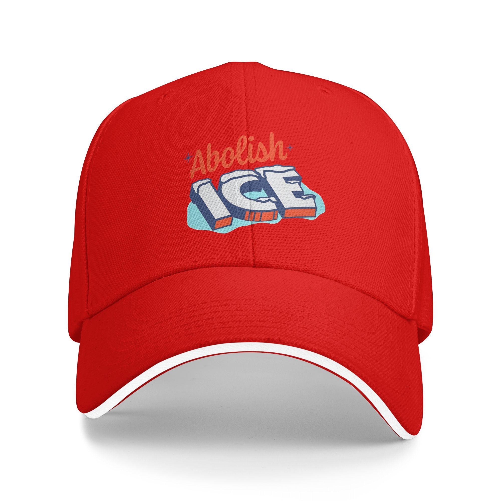 Abolish ICE Baseball Cap  Trendy Hip Hop Hats Summer Men Women Running Hippie Baseball Caps One Size