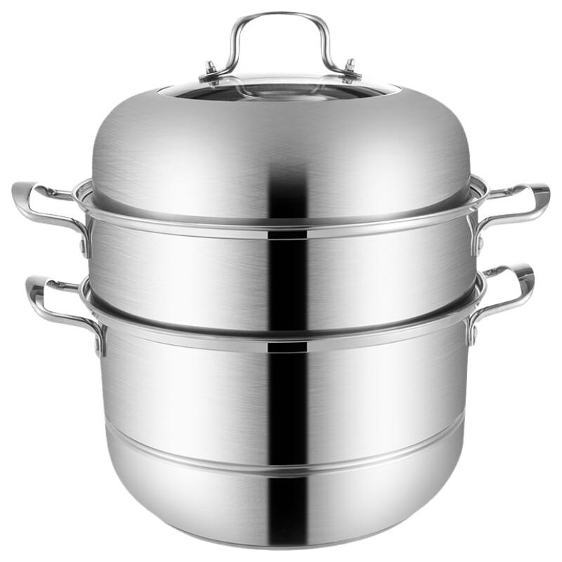 Hanle 3-Tier Stainless Steel Steamer Pot