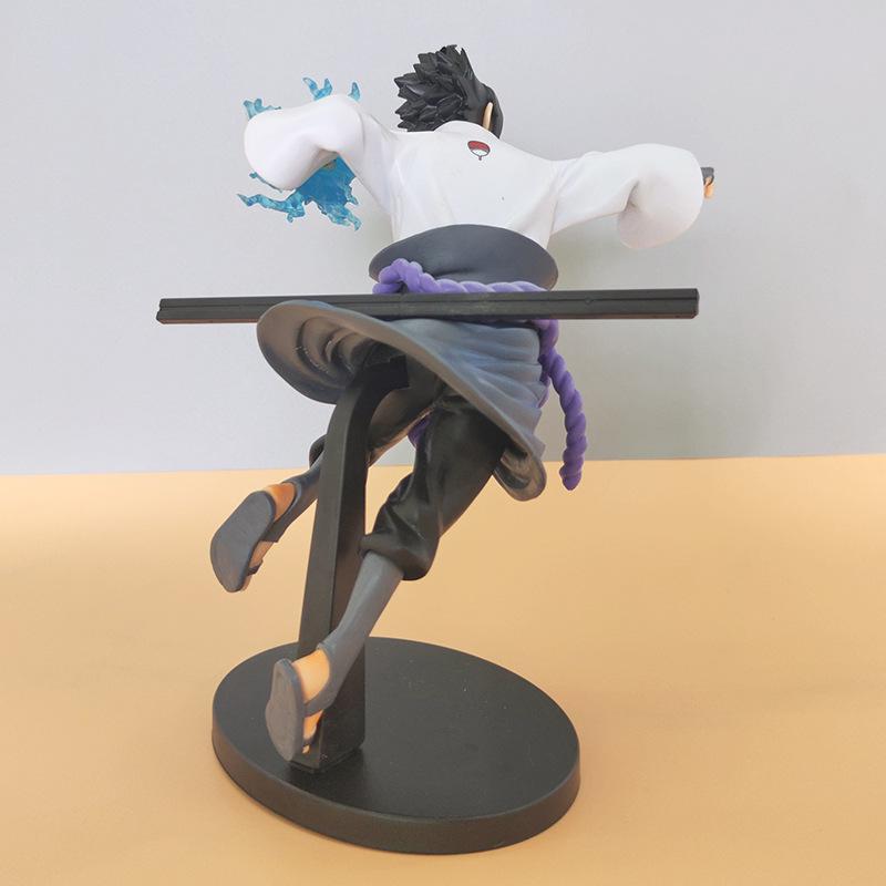 Naruto Sasuke Anime Action Figure Toys 20CM Uchiha Cartoon PVC Figurine Collection Desk Decoration Model Dolls Birthday Gifts