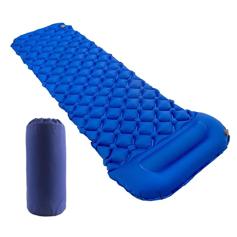 

Надувной спальный матрас с подушкой, надувной коврик, палатка для кемпинга, спальный коврик для путешествий, пешего туризма, походов