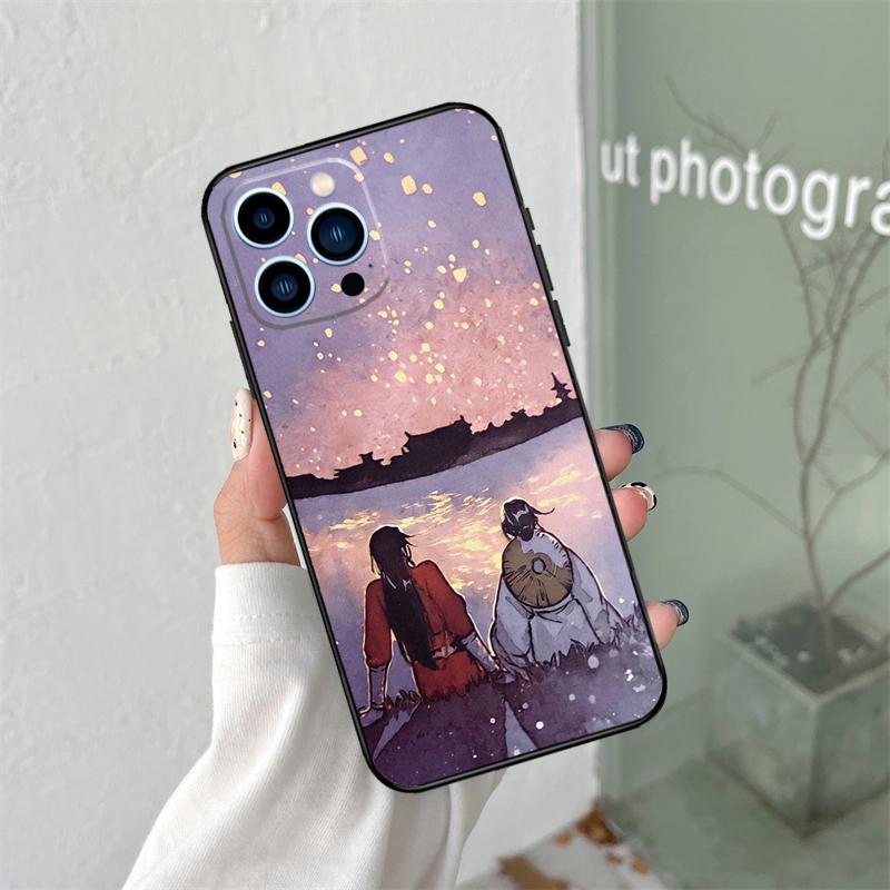 Heaven Official’s Blessing Silicone Soft Case For iPhone 17 Air 11 14 15 16 Pro Max 12 13 Mini 16 Plus 16e Back Cover