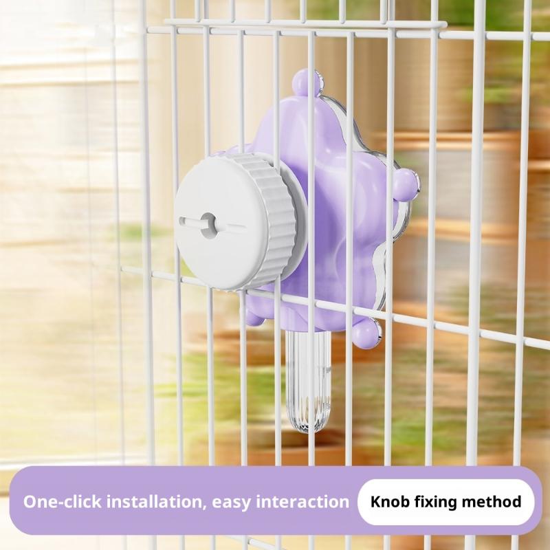 Creative Flowers Parrot Rotating Food Leakage Toy Rotating Cage Bird Relieve Boredom Feeder Foraging Gnawing Toys Accessories.