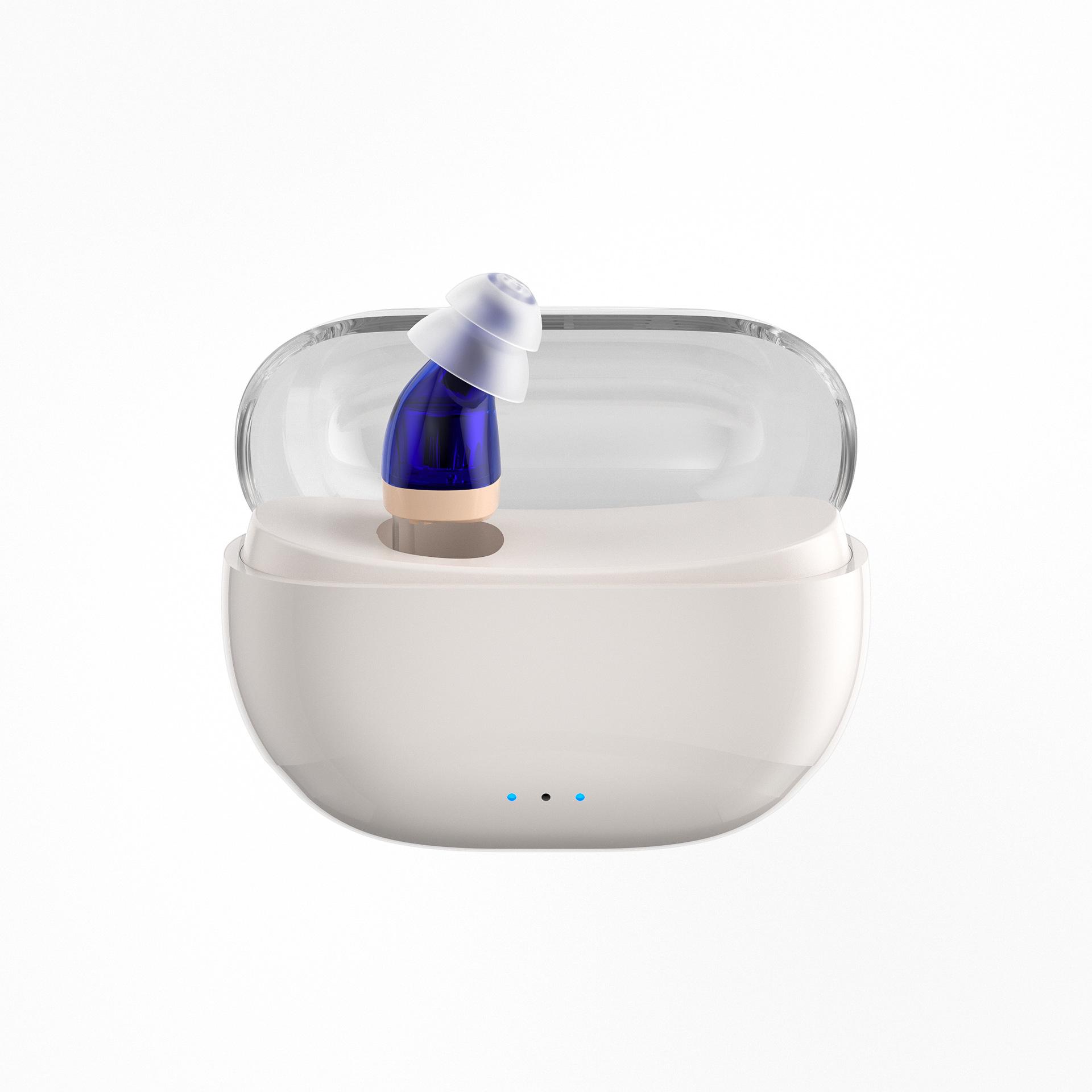 

Rechargeable In-Ear Hearing Aid for the Elderly - Invisible Sound Amplifier