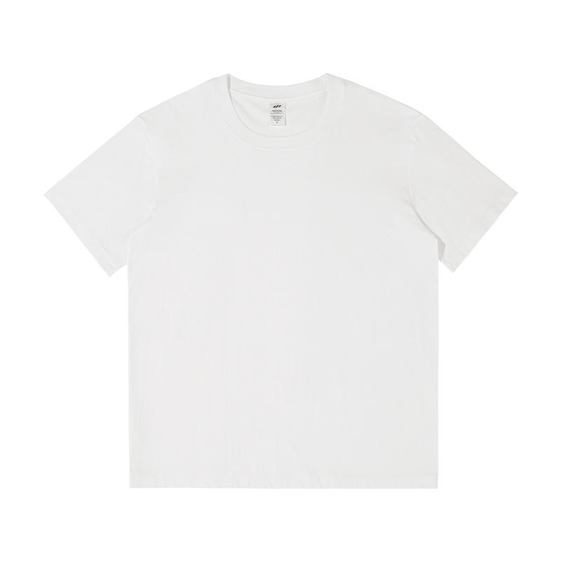 2026 Sommer Locker Geschnitten Unisex Baumwoll-T-Shirt - Einfarbige Rundhals Kurzarm