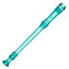 ABS Resin Soprano Recorder German Fingering Blue Translucent YRS-20GB