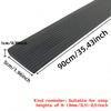 1PC 0.9mx5cm Multi-Purpose Ramp Mat Door Threshold Ramp- Self-Adhesive, Durable, Non-Slip, Suitable for Robotic Vacuums