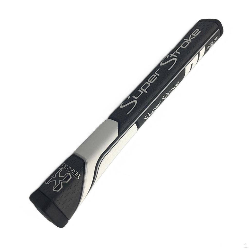 Impugnatura per Putter da Golf Overgrip Antiscivolo Texture Superficiale Avanzata Parti del Bastone Bianco Rosso 27x2.8cm