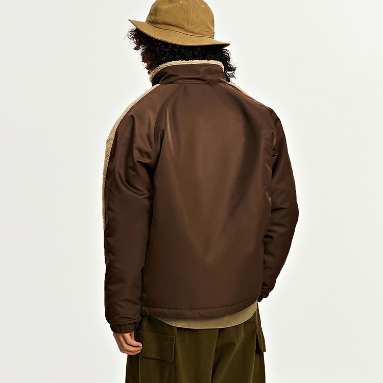Kappa Velvet Jackets Unisex Stand Collar Moderate K0DZ2JJ04P