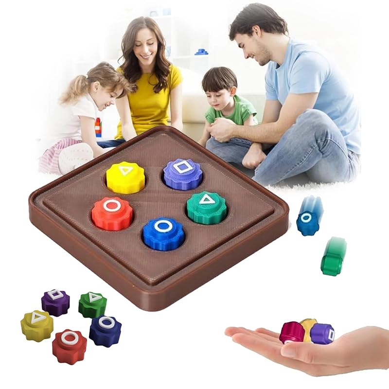 

[2025 New Model] Korean Folk Game Set for children stone catching game hand-eye coordination training Kanji Korean stone grabbing game boy girl